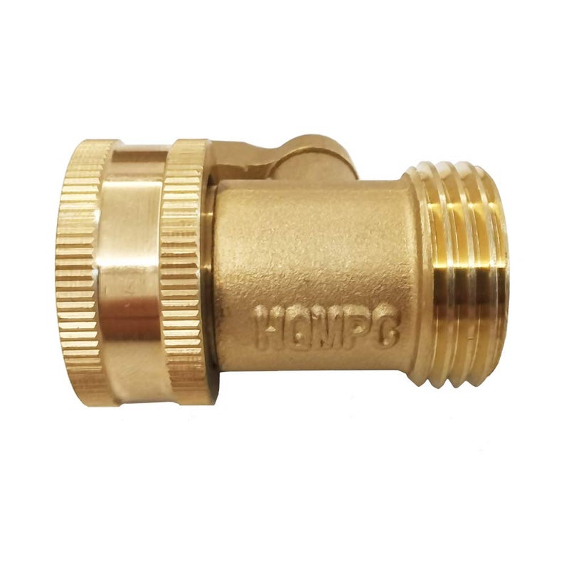 HQMPC Garden Hose Shut Off Valve 3/4" GHT Heavy Duty Hose On Off Valve Ball Valve 2 Pack With 4Pcs Washers - Image 4